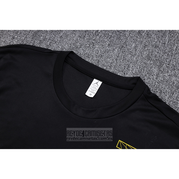 Chandal del Paris Saint-Germain Jordan Manga Corta 2023-2024 Negro - Pantalon Corto